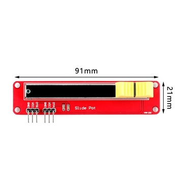 Electronic building blocks Sliding potentiometer Sliding potentiometer module