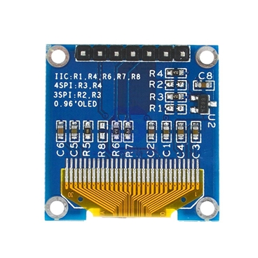 0.96 Inch Yellow Blue SPI interface OLED Display Module