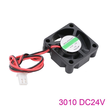 30X10mm 3010 DC24V Mini Micro Cooling Brushless Fan 2Pin