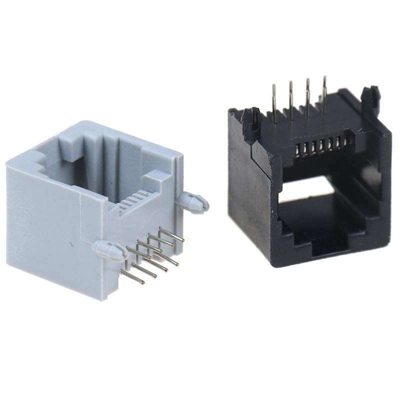 RJ45 8P8C Computer Internet Network PCB Jack Socket [10pcs Pack]