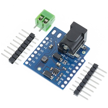 DC Power Shield V1.1.0 for WEMOS D1 mini