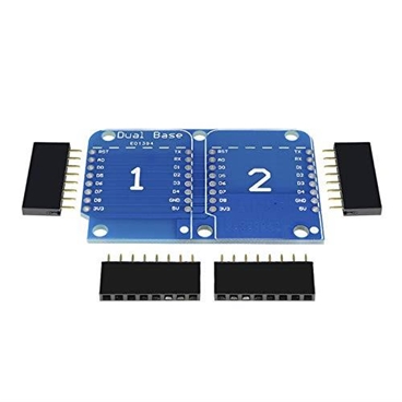 Wemos D1 Mini Shield Module Double Socket Dual Base