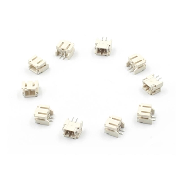 JST PH2.0 Pitch 2Pins Side Entry Type SMD Male Plug For PCB [10pcs Pack]