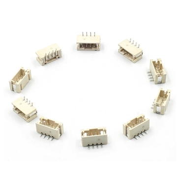 JST PH2.0 Pitch 4Pins Top Entry Type SMD Male Plug For PCB [10pcs Pack]