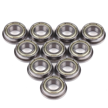 F688ZZ Double Shielded Steel Flanged Bearings [10pcs Pack]