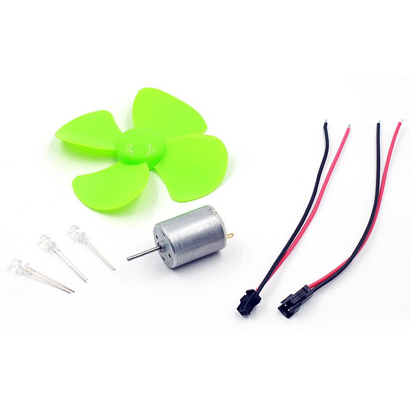 DIY Micro Wind Turbines Generator Mini Electronic DC Motor Kit