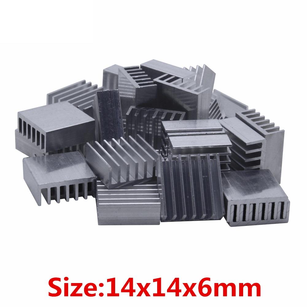 14X14X6mm HeatSink Heat Sink Radiator [10pcs Pack]