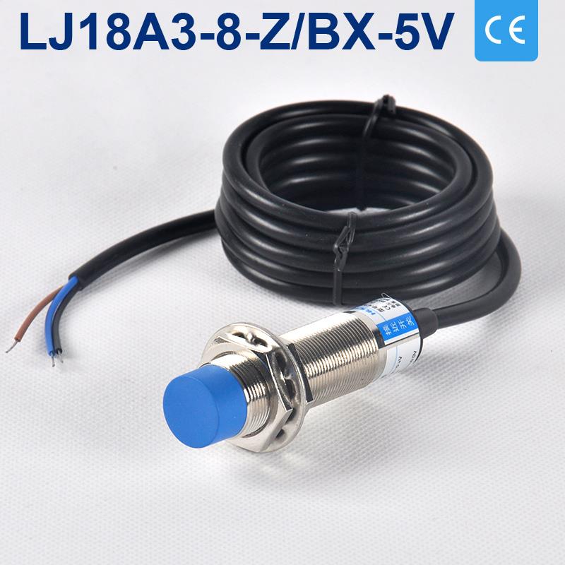 LJ18A3-8-Z/BX-5V M18 3 Wires DC5V 300mA For MCU