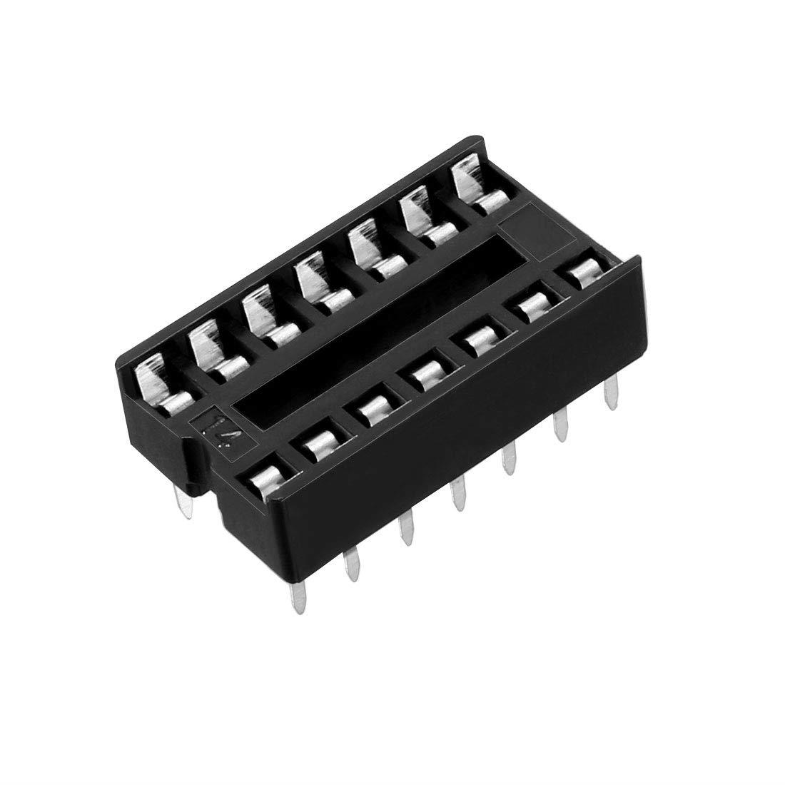 14 Pin DIP IC Sockets Adaptor Solder Type Socket [10pcs Pack]