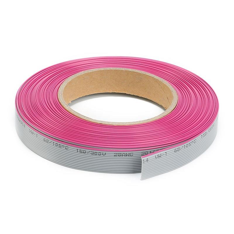 14pin 1.27mm Pitch UL2651 Flat Ribbon Cable for 2.54mm IDC Connector [2meters Pack]