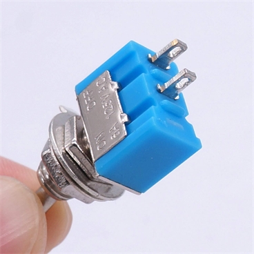MTS-101 SPST ON-OFF 2 Pin Latching Miniature Toggle Switch