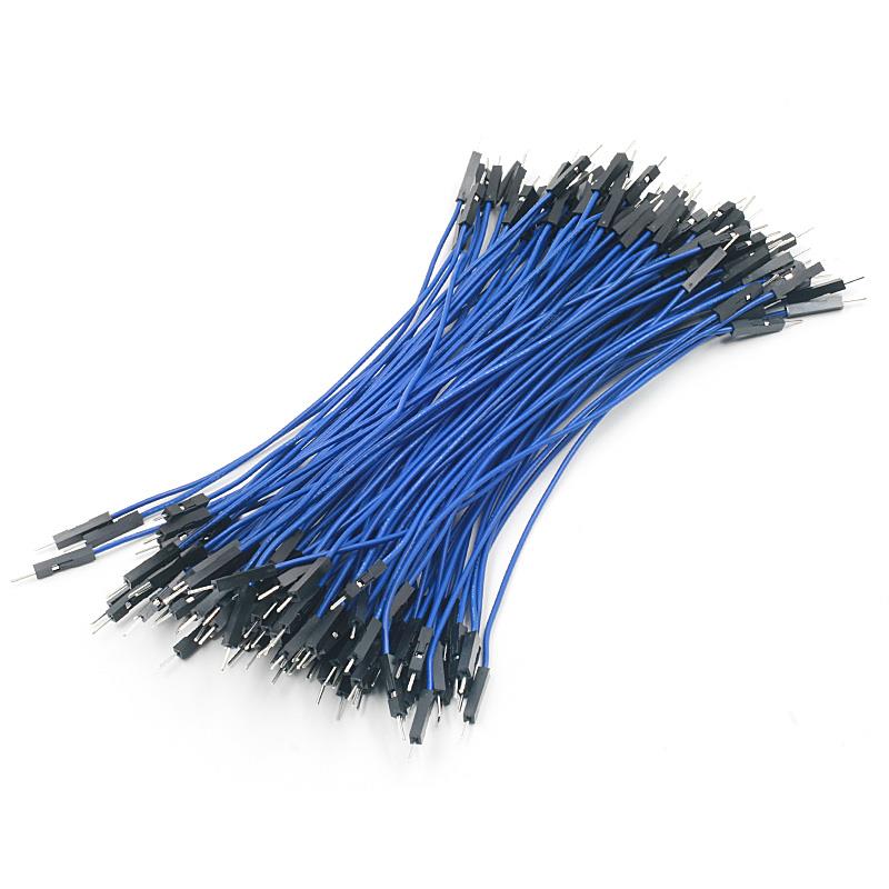 15cm Male To Male Blue Dupont Jumper [100pcs Pack]
