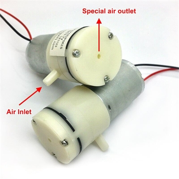 DC 3~6V 370 Motor Micro Air Vacuum Pump