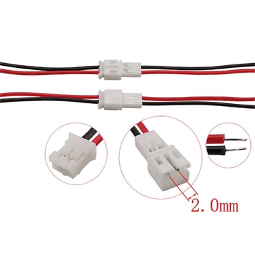 PH2.0 Male and Female Tin-out Cable [5pairs Pack]