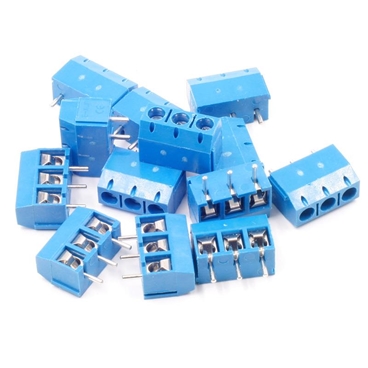 3pins 5.0/5.08mm PCB Connector Block Screw Terminals [10pcs Pack]