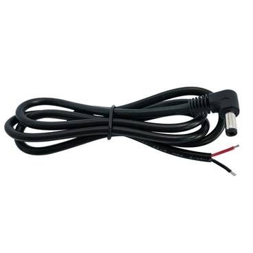90° bend DC Jack 5.5X2.1mm Power Cable [1 meter]