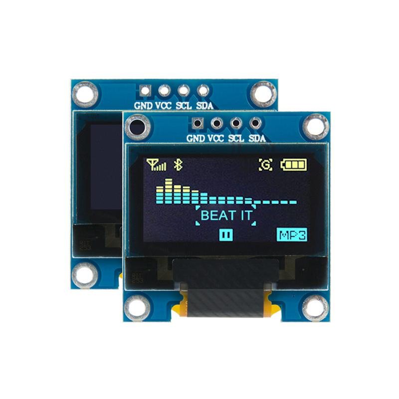 0.96 Inch 128x64 Yellow Blue I2C OLED Display Module