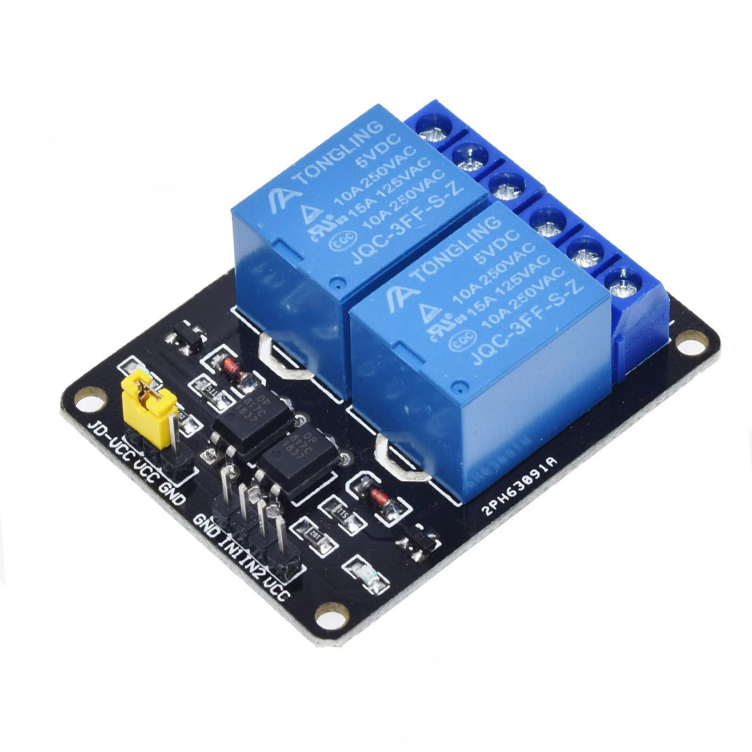 2 Channel 5V Relay Module [Low level trigger]