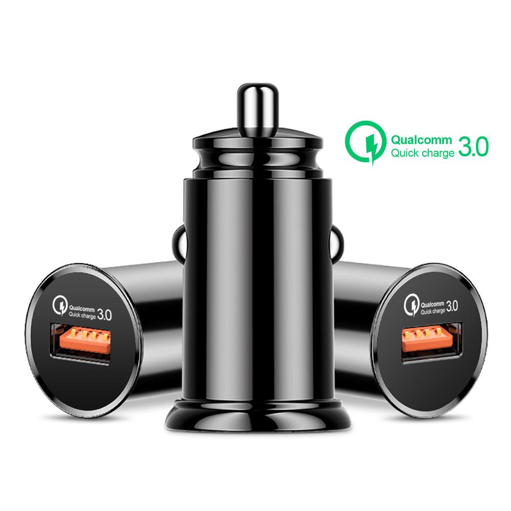 Quick Charge QC3.0 Mini USB Car Charger For Mobile Phone