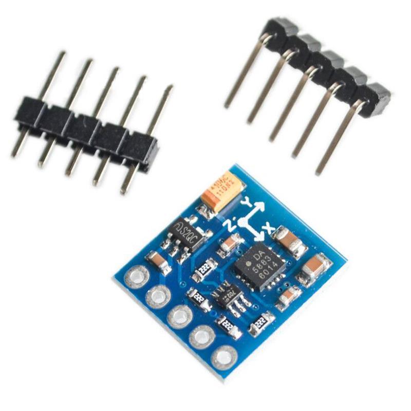 GY-271 HMC5883L 3V-5V Three 3 Triple Axis Magnetic Field Compass Magnetometer Sensor Module