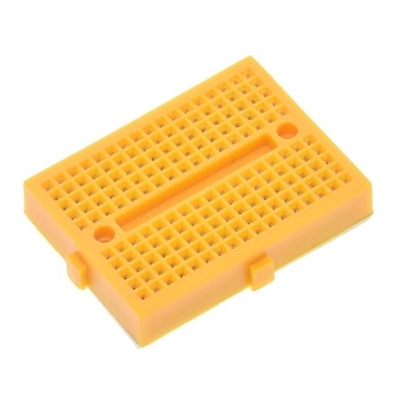 170 Points Mini Yellow Breadboard