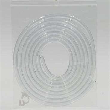 PVC Hose 6mm Transparent Tube with POM clamp [2 Meters]