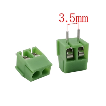 KF350 series 2Pin 3.5mm Pitch Straight Pin PCB Screw Terminal Block