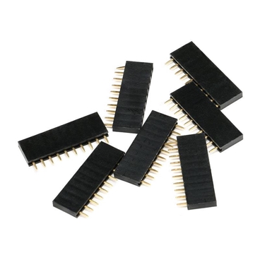 1X10Pin 2.54mm Female Pin Header [10pcs Pack]