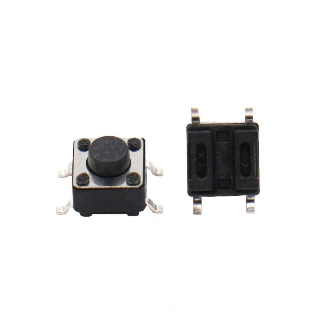 6x6x6mm Tactile Micro Switch SMD [25pcs Pack]