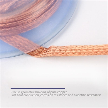 Copper Braided Sleeve Strap for desordering [1.5M, 1.5mm Width]