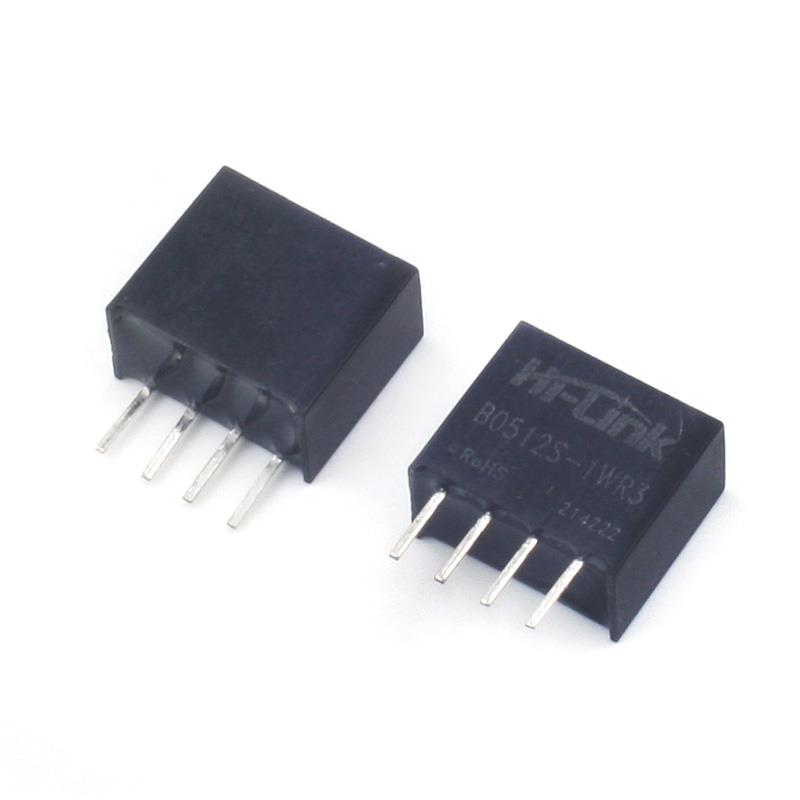 HLK B0512S-1WR3 SIP4 DC-DC isolated power module 5v to 12v