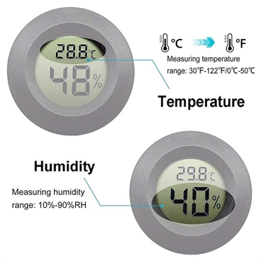 LCD Thermometer Hygrometer Practical Digital Thermometer