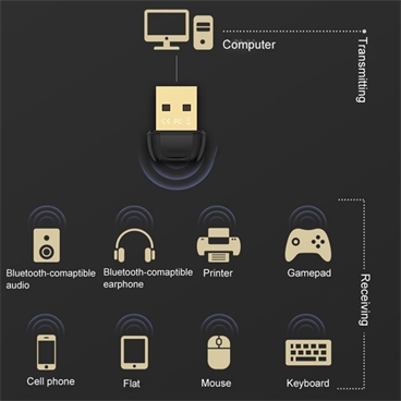 Mini Bluetooth 5.0 USB Adapter