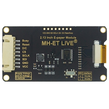 2.13 Inch E-paper SPI Display Module