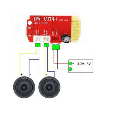 CT14 Micro 4.2 Stereo Bluetooth Power Amplifier Board