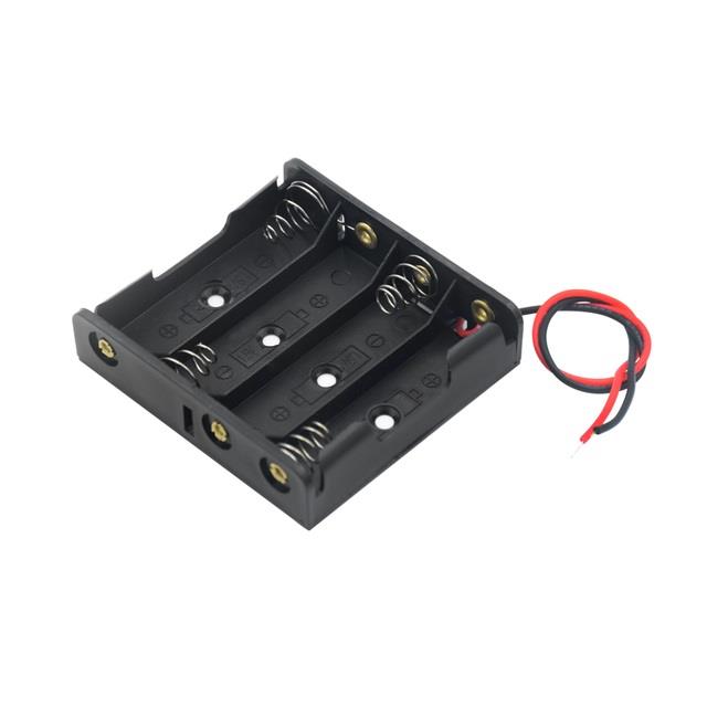 4 Slots AA Battery Case