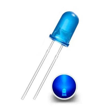 5mm Blue Diffuse LED Lamp