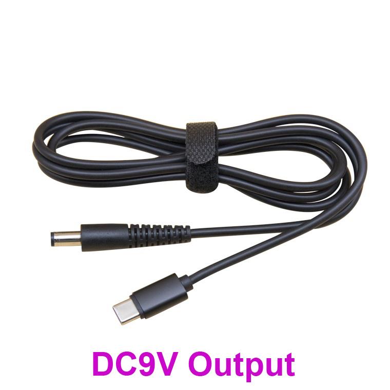 9V Output USB Type C PD to DC5.5x2.1 Power Cable